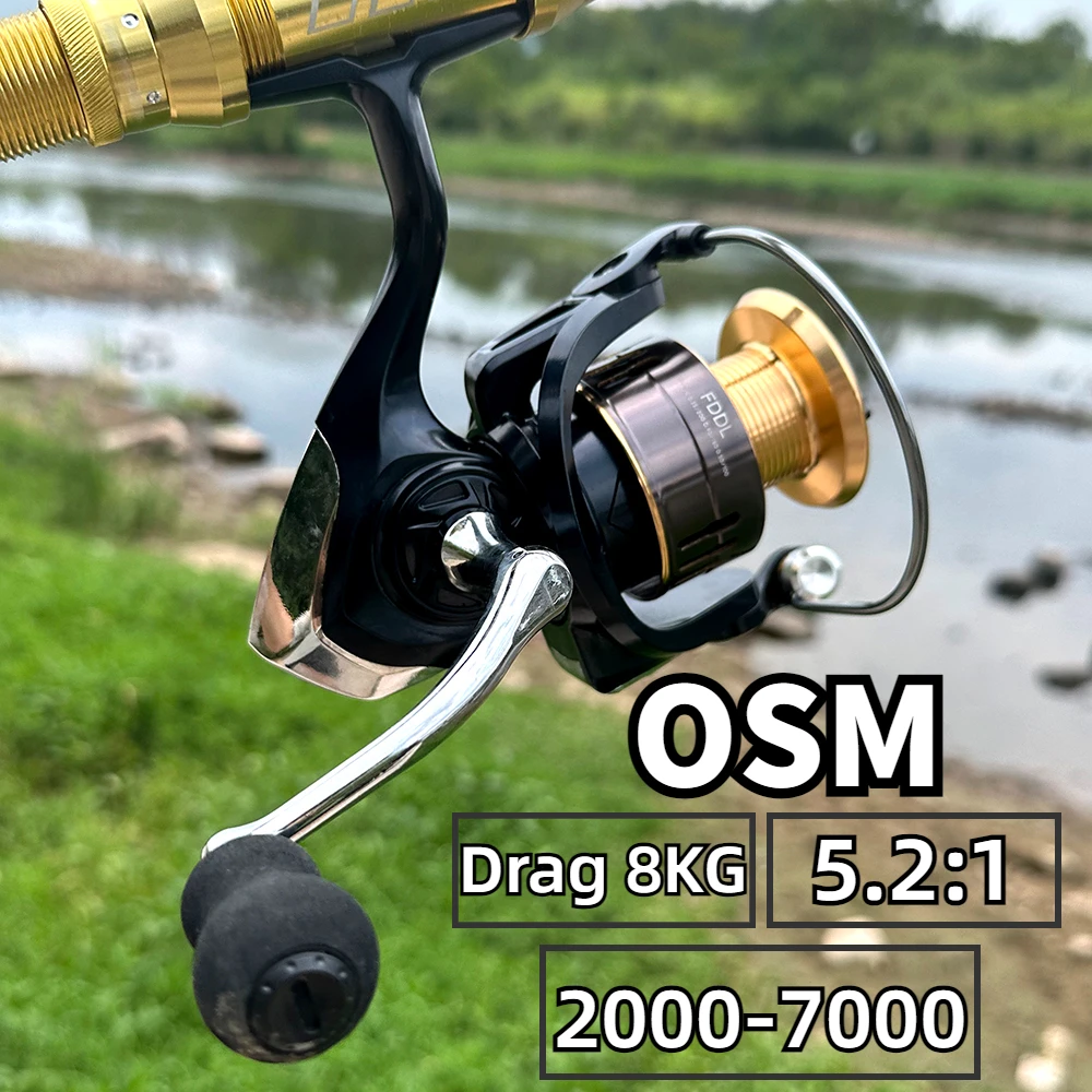 New Baitcasting Fishing Reel 2000-7000 Series Strong Drag Power 8kg Metail Line Cup De Pesca Sea Boat/Rock Fishing Accessories
New Baitcasting Fishing Reel 2000-7000 Series Strong Drag Power 8kg Metail Line Cup De Pesca Sea Boat/Rock Fishing Accessories