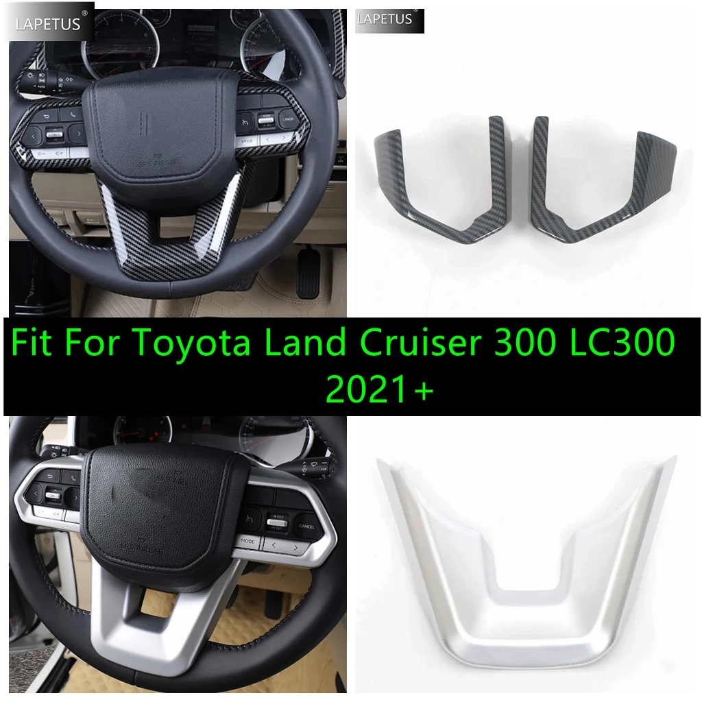 ABS Car Steering Wheel Bottom Decor Frame Cover Trim For Toyota Land Cruiser 300 LC300 2021 2022 2023 2024 Interior Accessories
ABS Car Steering Wheel Bottom Decor Frame Cover Trim For Toyota Land Cruiser 300 LC300 2021 2022 2023 2024 Interior Accessories
