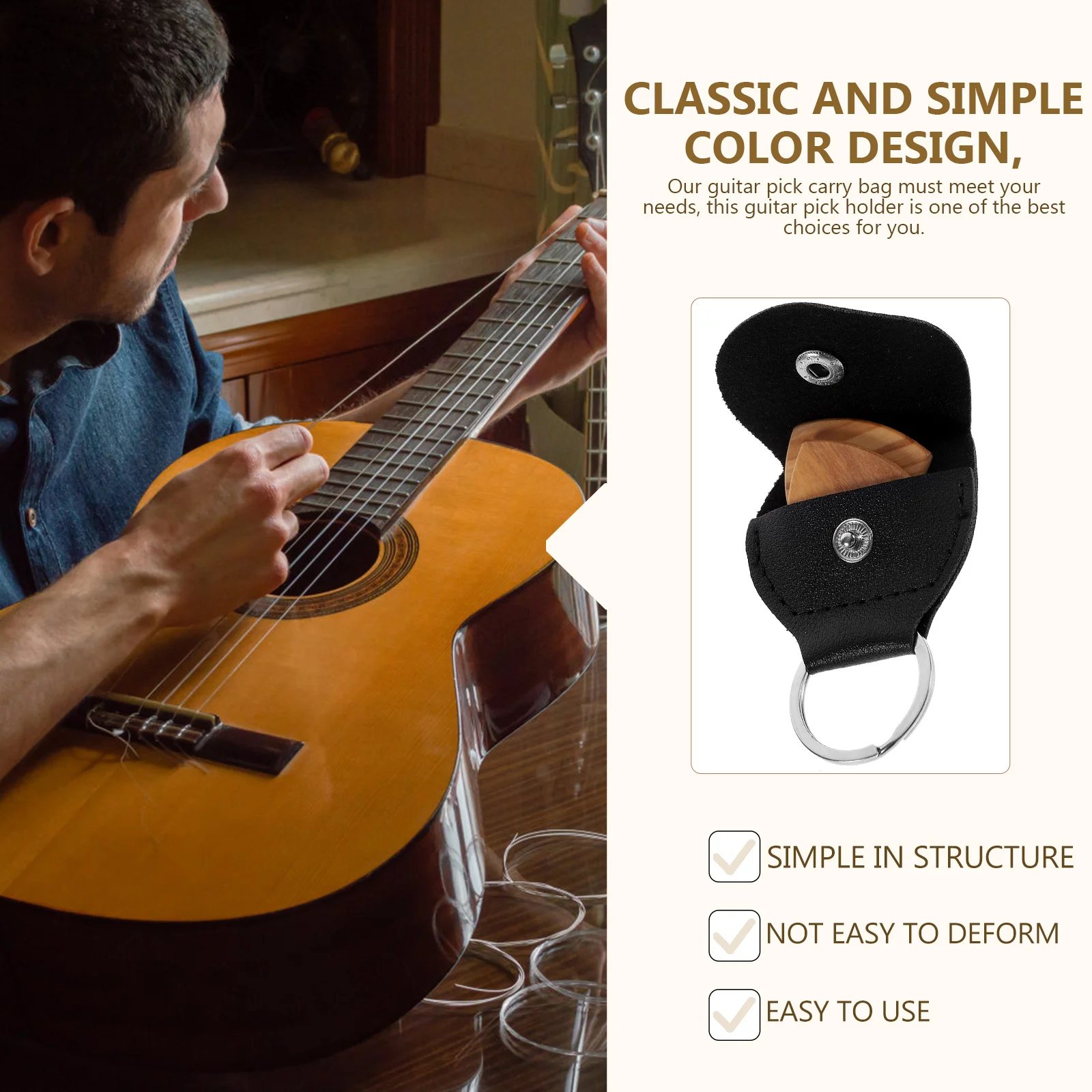 Pick Set Guitar Picks Holder Case Storage Electric Holders with Keyring Compact Chain Child
Pick Set Guitar Picks Holder Case Storage Electric Holders with Keyring Compact Chain Child