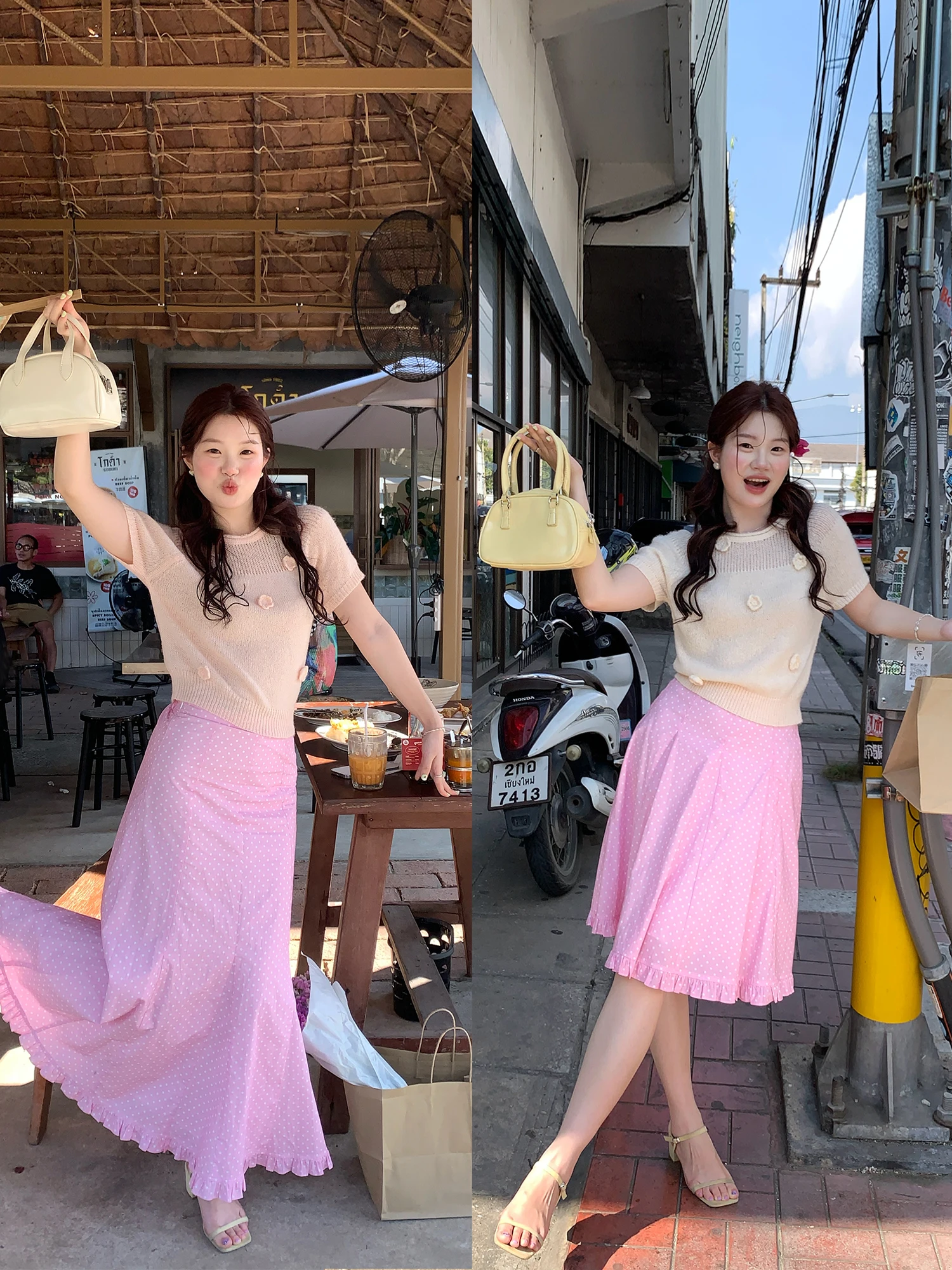 Pure Cotton Polka Dot Half Skirt High Waist A-Line Summer Skirts Women's Fashion Korean Style Midi Skirt Standard Fit
Pure Cotton Polka Dot Half Skirt High Waist A-Line Summer Skirts Women's Fashion Korean Style Midi Skirt Standard Fit