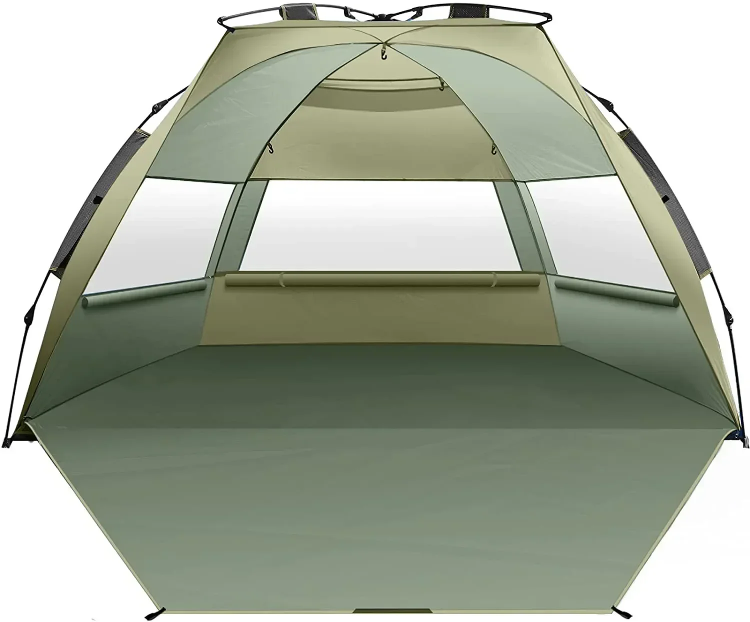 3- 4 Person family Beach Tent Sun Shelter - Portable Shade Instant Tent for Beach Stakes
3- 4 Person family Beach Tent Sun Shelter - Portable Shade Instant Tent for Beach Stakes