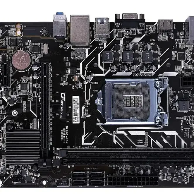 Used For Seven Rainbows H310M-K All Solid State Edition V21 Support 6789 Generation CPU with HDMI port
Used For Seven Rainbows H310M-K All Solid State Edition V21 Support 6789 Generation CPU with HDMI port