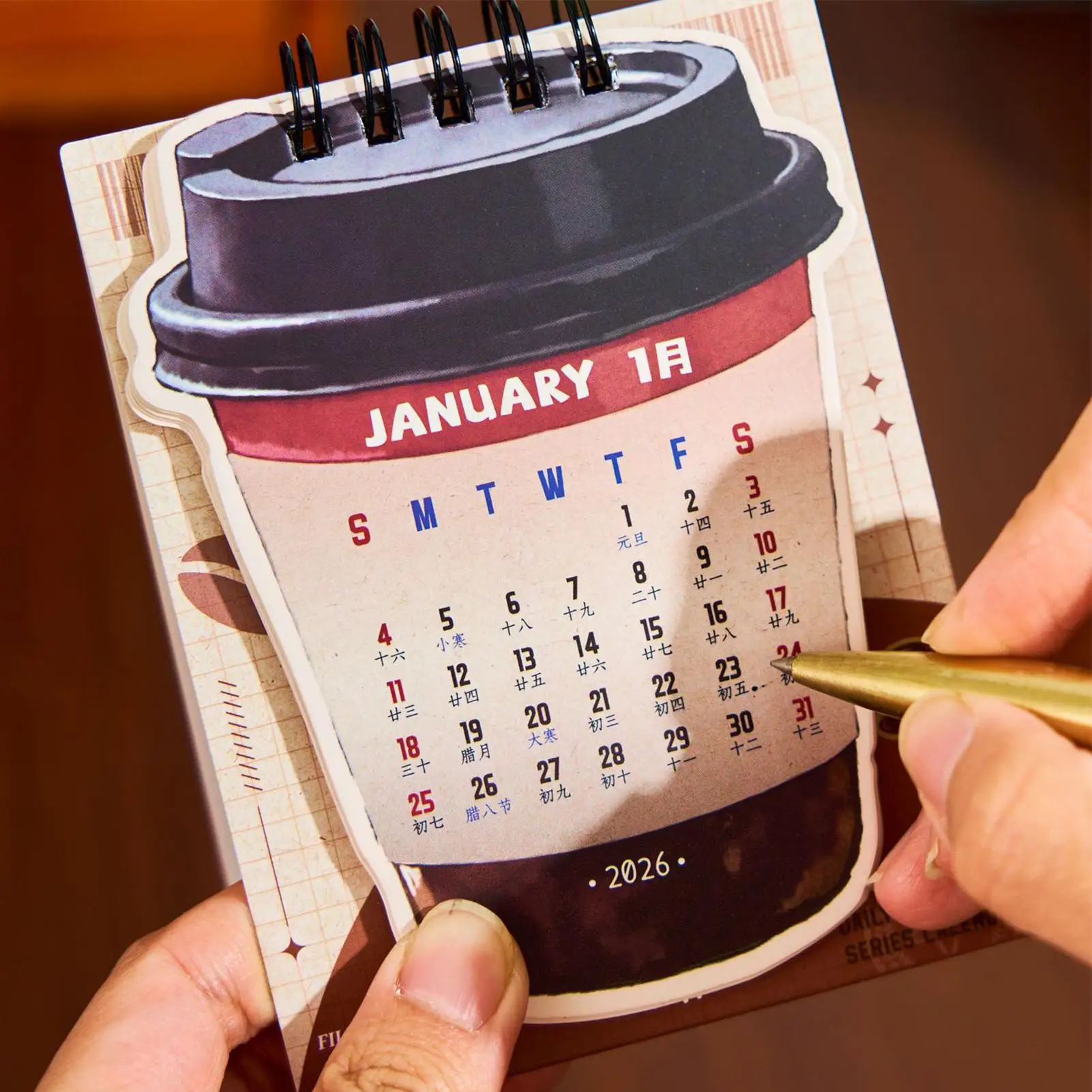 2026 Desk Calendar Coffee Theme Daily Planning Pad for Men Women, Office Home, Refrigerator Calendar, Desk Organizer Gift
2026 Desk Calendar Coffee Theme Daily Planning Pad for Men Women, Office Home, Refrigerator Calendar, Desk Organizer Gift