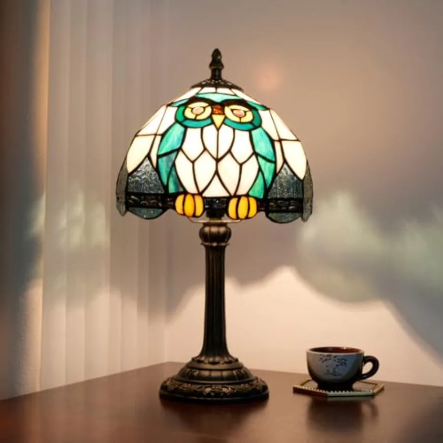 Tiffany Animal Stained Glass Table Lamp Handmade Bedside Table Night Unique Cute Accent Nightstand Light Antique Art Craft Gift
Tiffany Animal Stained Glass Table Lamp Handmade Bedside Table Night Unique Cute Accent Nightstand Light Antique Art Craft Gift