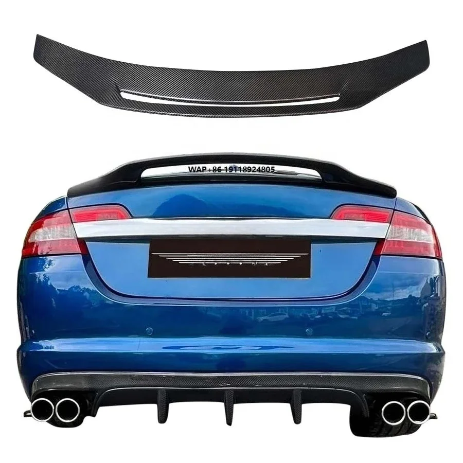 Carbon Fiber Rear Spoiler for XF XFR XFR-S X250 Body Kits Tail Wing Accessories
Carbon Fiber Rear Spoiler for XF XFR XFR-S X250 Body Kits Tail Wing Accessories