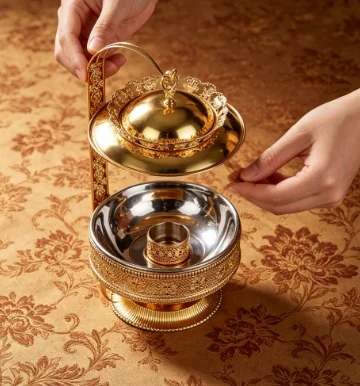 Catering Supply Portable 6L 8L Alcohol Stove Golden Lid Buffet Warmer for Hotel Wedding Party
Catering Supply Portable 6L 8L Alcohol Stove Golden Lid Buffet Warmer for Hotel Wedding Party