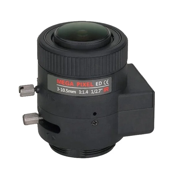 High Resolution Focusafe 3-10.5mm Varifocal DC iris F1.4 CCTV Lens
High Resolution Focusafe 3-10.5mm Varifocal DC iris F1.4 CCTV Lens