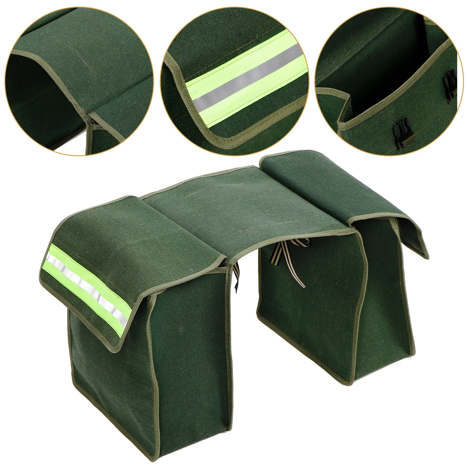 Motorcycle Side Bag Heavy-Duty Canvas Storage Pouch for Tools Water Bottle Phone License Sunglasses Gloves Rain Resistant Saddle
Motorcycle Side Bag Heavy-Duty Canvas Storage Pouch for Tools Water Bottle Phone License Sunglasses Gloves Rain Resistant Saddle