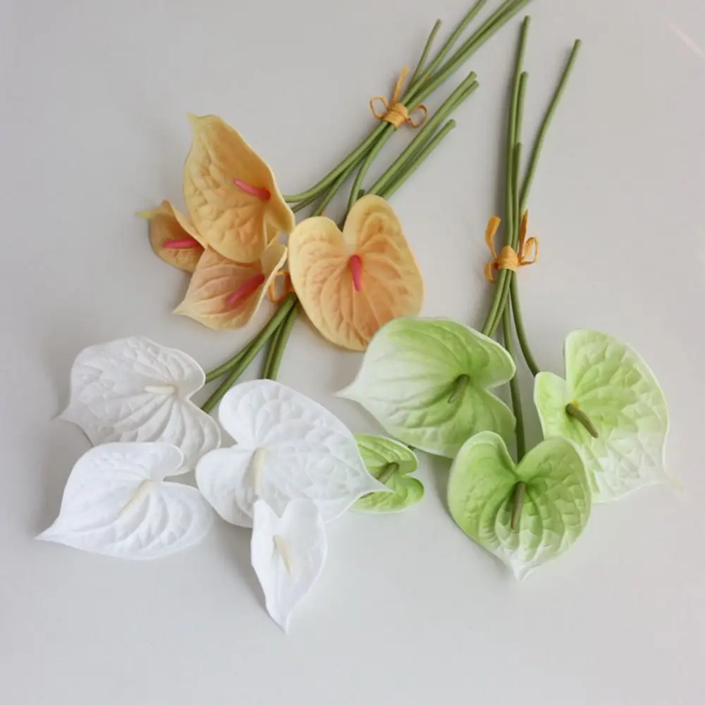 4pcs Plant Crafts Real Touch Anthurium Bouquet Handmade Flexible Artificial Bouquet Wedding
4pcs Plant Crafts Real Touch Anthurium Bouquet Handmade Flexible Artificial Bouquet Wedding