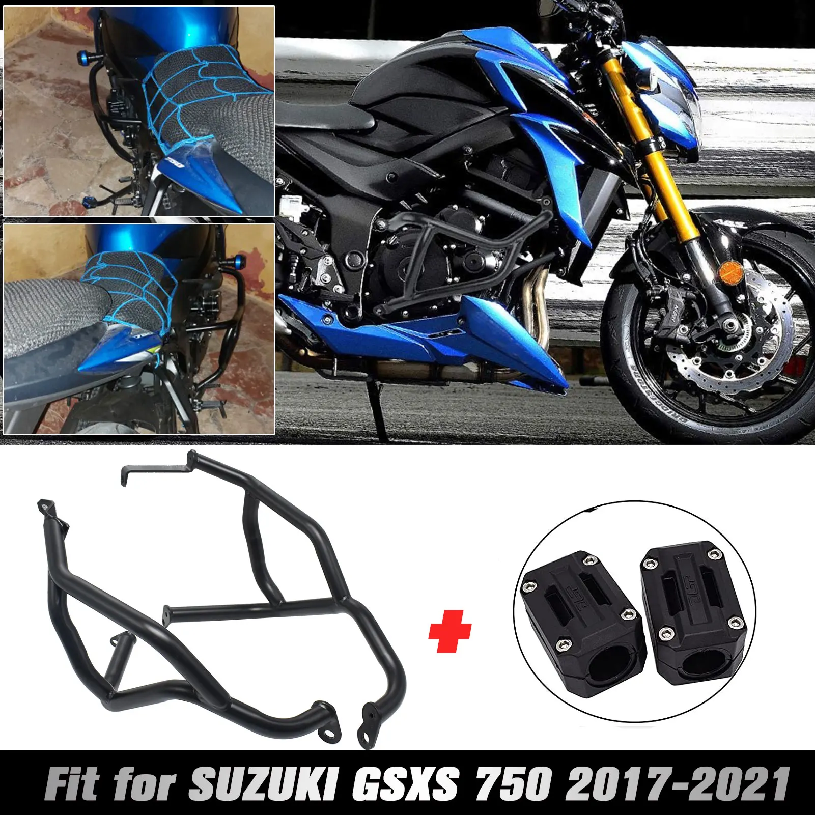 Для GSXS750 GSX-S750 защита двигателя рама бампера для Suzuki GSX-S GSXS 750 2017-2021 мотоцикла защита от падения на шоссе
Для GSXS750 GSX-S750 защита двигателя рама бампера для Suzuki GSX-S GSXS 750 2017-2021 мотоцикла защита от падения на шоссе