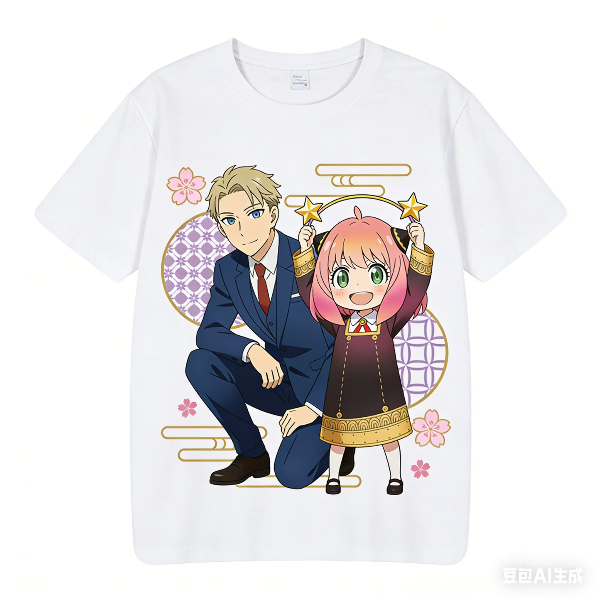 Spy X Family T-shirt Anya Cute Print, High-street Trendy Brand, Loose Short Sleeve, Unisex Anime Merchandise
Spy X Family T-shirt Anya Cute Print, High-street Trendy Brand, Loose Short Sleeve, Unisex Anime Merchandise
