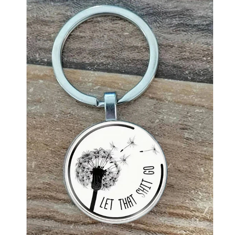 Mandala meditation pendant keychain, embrace your inner dandelion Cabo Xiong glass keychain
Mandala meditation pendant keychain, embrace your inner dandelion Cabo Xiong glass keychain