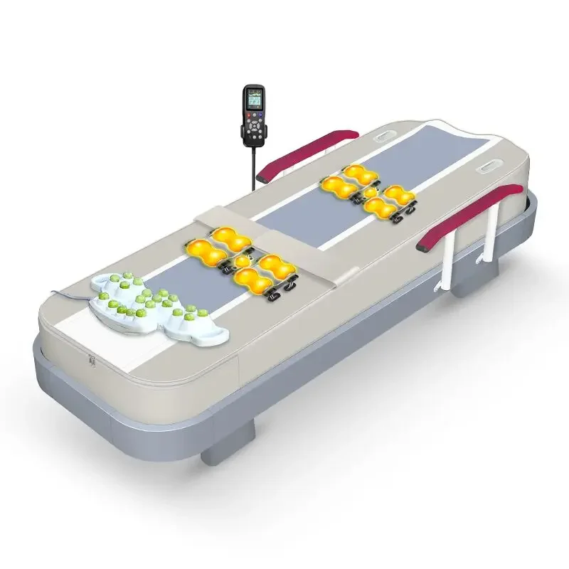 3 year warranty massage bed electric Full Body Moving and Rolling Heat Jade Stone Massage Bed electric jade roller massage table
3 year warranty massage bed electric Full Body Moving and Rolling Heat Jade Stone Massage Bed electric jade roller massage table