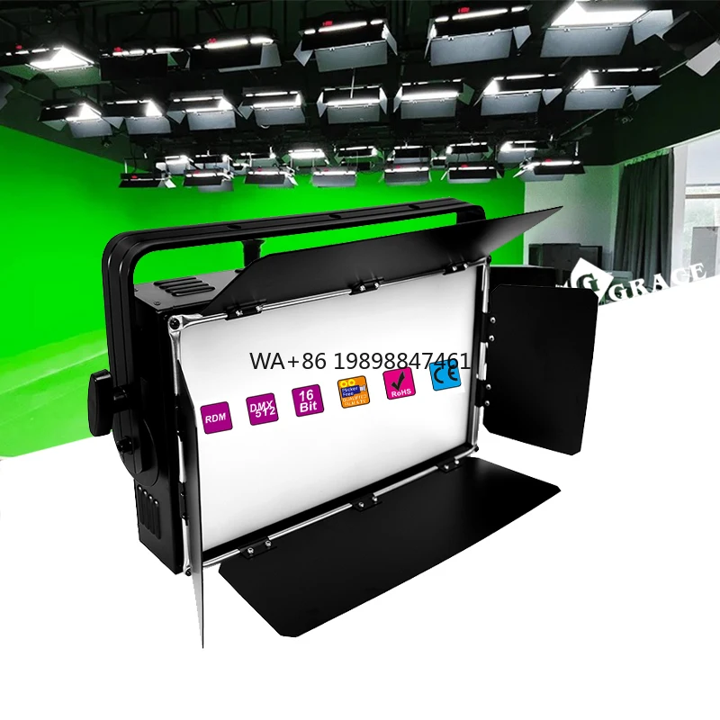 Igracelite 200W 360pcs LED Panel Light 3200K/5600K CRI95 Professional TV Studio Photography and Video Fill Lighting
Igracelite 200W 360pcs LED Panel Light 3200K/5600K CRI95 Professional TV Studio Photography and Video Fill Lighting