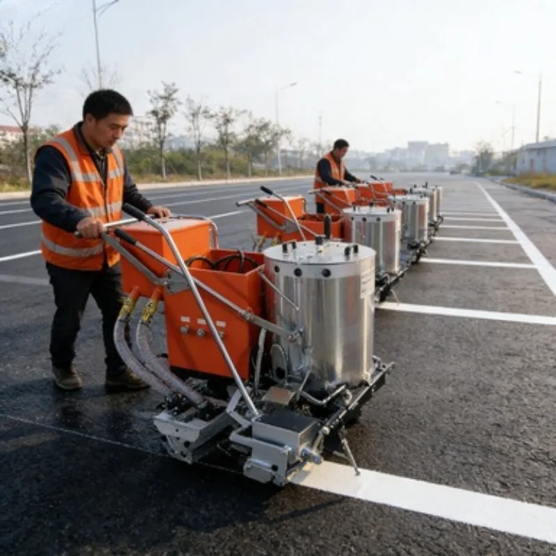 Electric Assisted Hot Melt Marking Machine Labor Saving For Mountain Road Construction
Electric Assisted Hot Melt Marking Machine Labor Saving For Mountain Road Construction