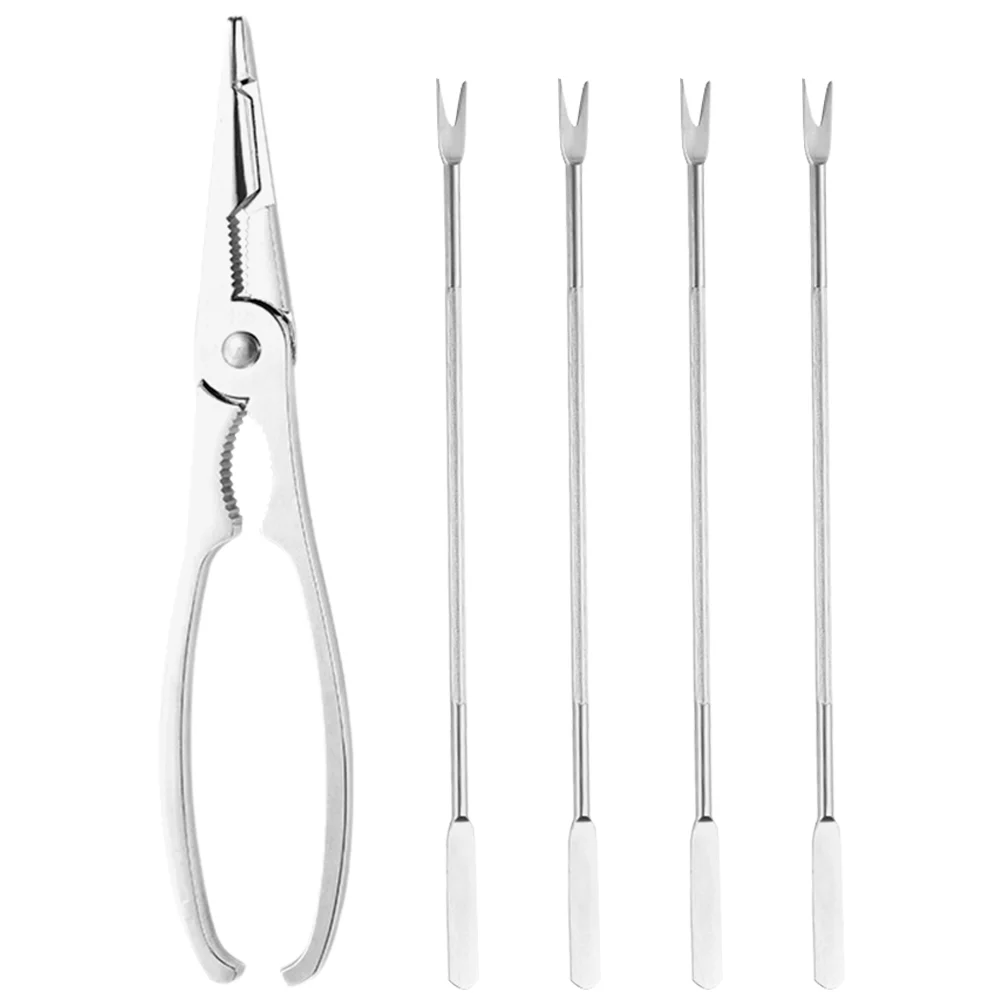 Crab Eating Tool Stainless Steel Crackers Leg Picks Tools For Seafood Opening Kit Shell
Crab Eating Tool Stainless Steel Crackers Leg Picks Tools For Seafood Opening Kit Shell