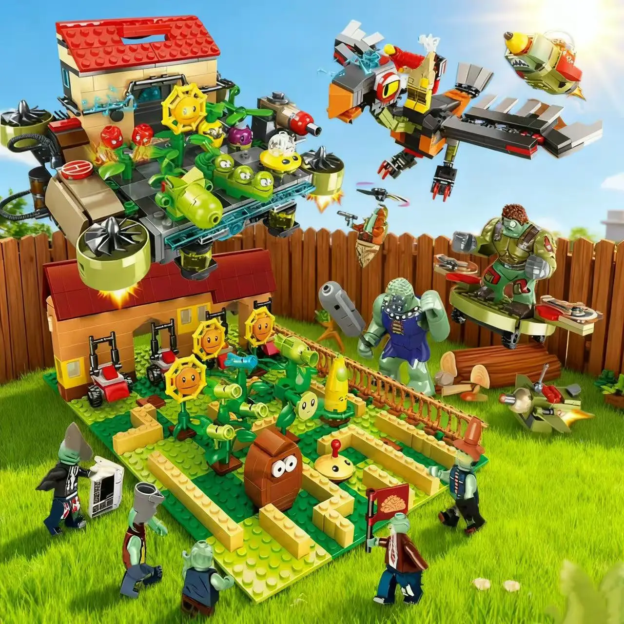 Sky City Farm Battle Set Building Blocks - Educational Toy for Kids
Sky City Farm Battle Set Building Blocks - Educational Toy for Kids