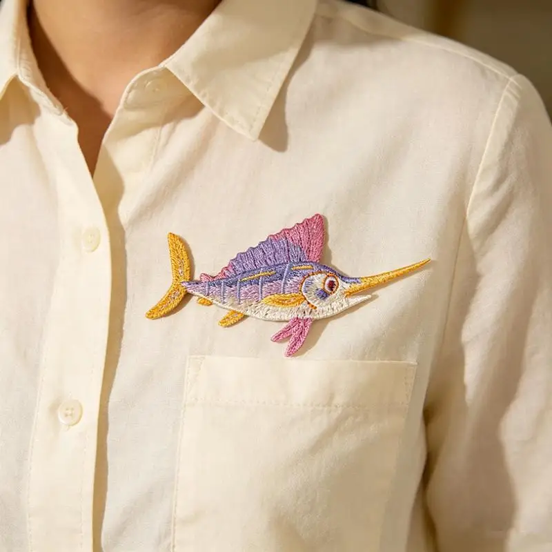 Summer Sea Fish Dolphin Jellyfish Children Iron-on Sew Embroidery Badge Patch DIY T-shirt Hat Backpack Clothing Applique Sticker
Summer Sea Fish Dolphin Jellyfish Children Iron-on Sew Embroidery Badge Patch DIY T-shirt Hat Backpack Clothing Applique Sticker