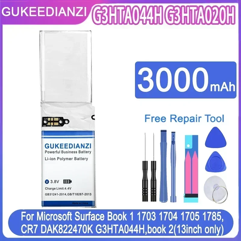 G3HTA044H 3000 мАч/7550 мАч аккумулятор для ноутбука Microsoft Surface Book 1 13,5 дюймов 1705 основание клавиатуры 1703 экран CR7 DAK 822470 К
G3HTA044H 3000 мАч/7550 мАч аккумулятор для ноутбука Microsoft Surface Book 1 13,5 дюймов 1705 основание клавиатуры 1703 экран CR7 DAK 822470 К