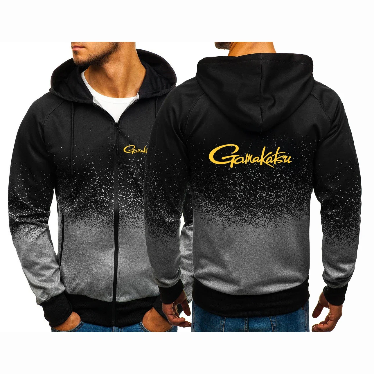 2024 New Gamakatsu Fishing Style Men Zipper Gradient Color Hooded Long Sleeve Loose Jacket Coat Male High Quality Man Sportswear
2024 New Gamakatsu Fishing Style Men Zipper Gradient Color Hooded Long Sleeve Loose Jacket Coat Male High Quality Man Sportswear
