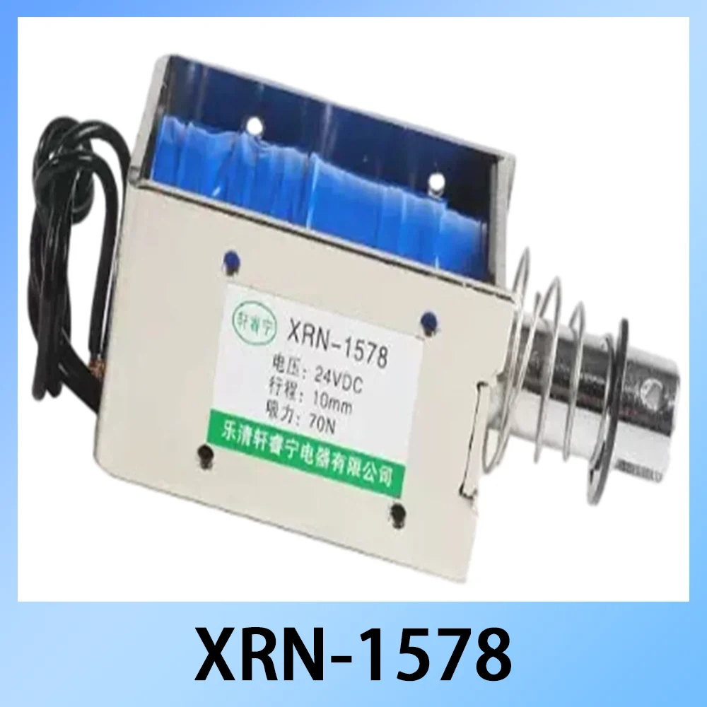 XRN-1578 DC Traction Solenoid 12V 24V 20mm Stroke 15N Frame Type Electromagnet
XRN-1578 DC Traction Solenoid 12V 24V 20mm Stroke 15N Frame Type Electromagnet
