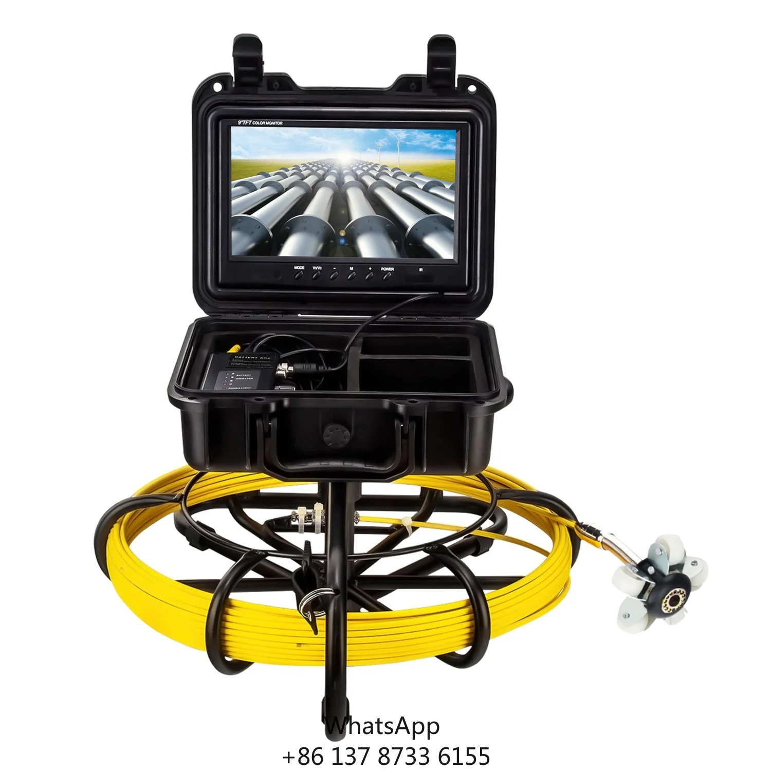 Sewer Inspection Camera 9 Inch TFT LCD Screen Pipe Industrial Camera With 23MM Lens 1000TVL And Built-in DVR Video Endoscope
Sewer Inspection Camera 9 Inch TFT LCD Screen Pipe Industrial Camera With 23MM Lens 1000TVL And Built-in DVR Video Endoscope