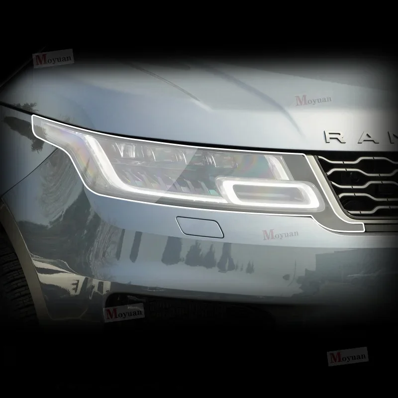 2 Pcs Car Headlight Protective Film Headlamp Transparent Black TPU Sticker For Land Range Rover Sport 2019-2023 car Accessories
2 Pcs Car Headlight Protective Film Headlamp Transparent Black TPU Sticker For Land Range Rover Sport 2019-2023 car Accessories