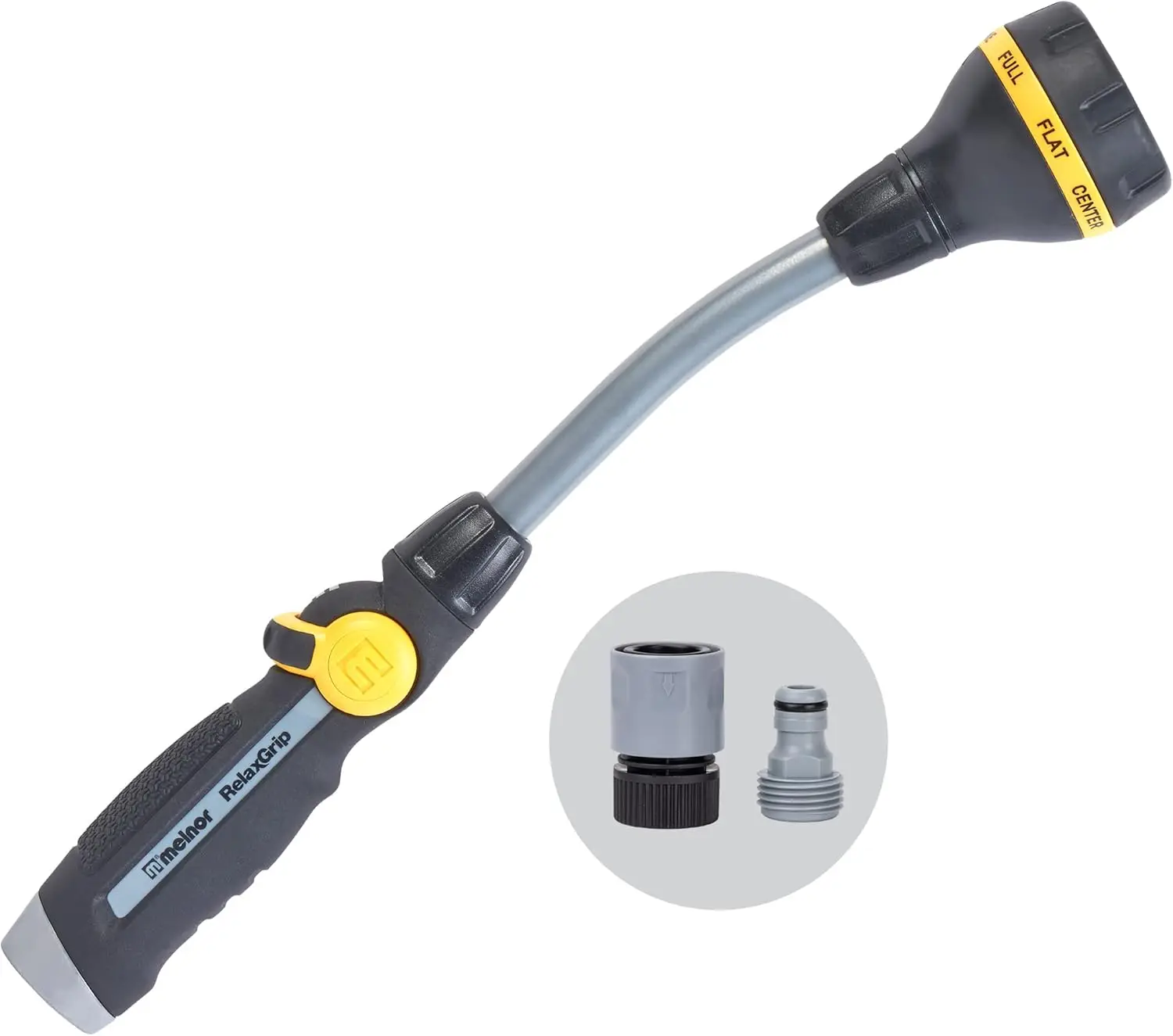 8-Pattern Watering Wand with Relax Grip Handle, 15-Inch, Easy Thumb Control
8-Pattern Watering Wand with Relax Grip Handle, 15-Inch, Easy Thumb Control