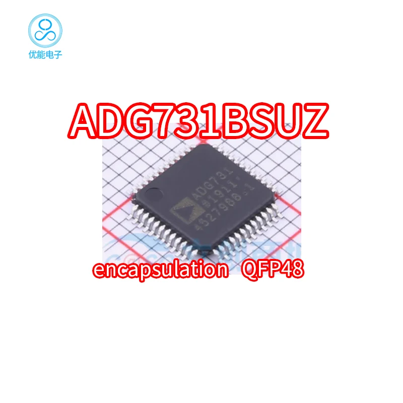 Оригинальный чип аналогового переключателя прямой съемки ADG731BSUZ ADG731BSU ADG731 SMT QFP48
Оригинальный чип аналогового переключателя прямой съемки ADG731BSUZ ADG731BSU ADG731 SMT QFP48