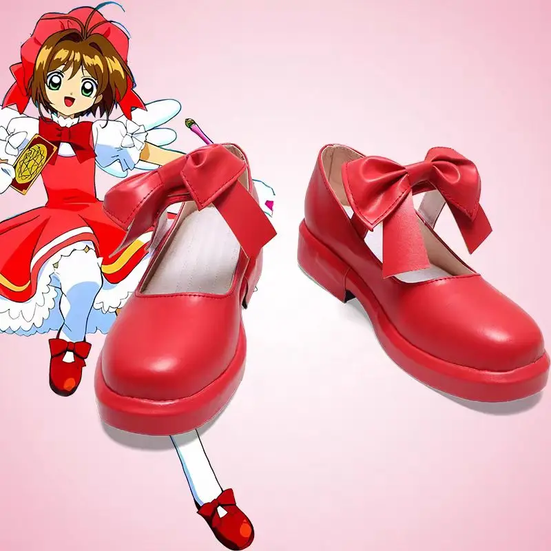 SAKURA KINOMOTO Shoes Anime CCS Cosplay Accessories Props Halloween Carnival Cosplay Prop Boots
SAKURA KINOMOTO Shoes Anime CCS Cosplay Accessories Props Halloween Carnival Cosplay Prop Boots
