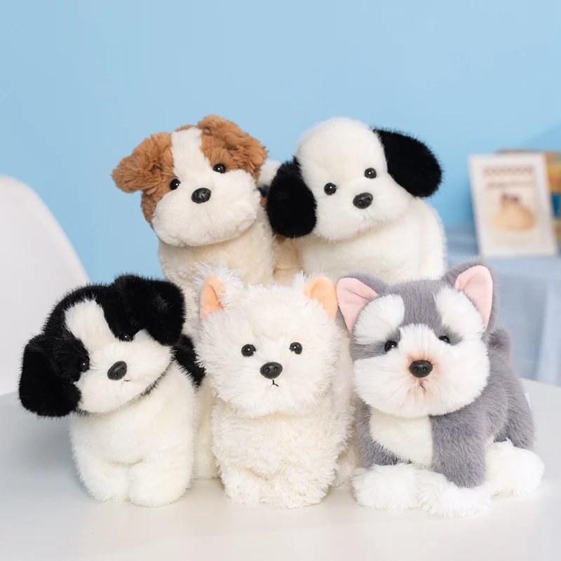 25cm Standing Posture Cute Pet Dog Series Plush Toy Schnauzer Fox Terrier Border Collie Plush Doll Gifts For Boys And Girls
25cm Standing Posture Cute Pet Dog Series Plush Toy Schnauzer Fox Terrier Border Collie Plush Doll Gifts For Boys And Girls