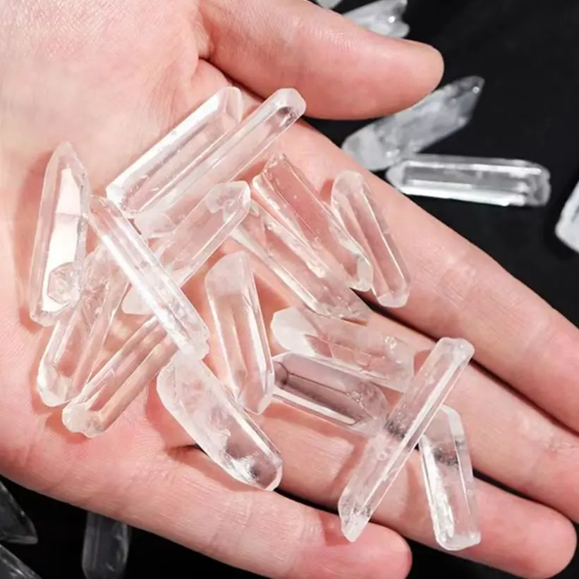 Natural White Crystal Point Wand Energy Stone Raw Column Rock Mineral Specimen Home Decor DIY Jewelry Design
Natural White Crystal Point Wand Energy Stone Raw Column Rock Mineral Specimen Home Decor DIY Jewelry Design