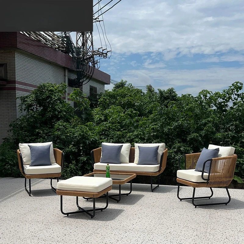 Outdoor rattan sofa garden leisure balcony rattan chair coffee table combination waterproof simple villa outdoor hotel furniture
Outdoor rattan sofa garden leisure balcony rattan chair coffee table combination waterproof simple villa outdoor hotel furniture