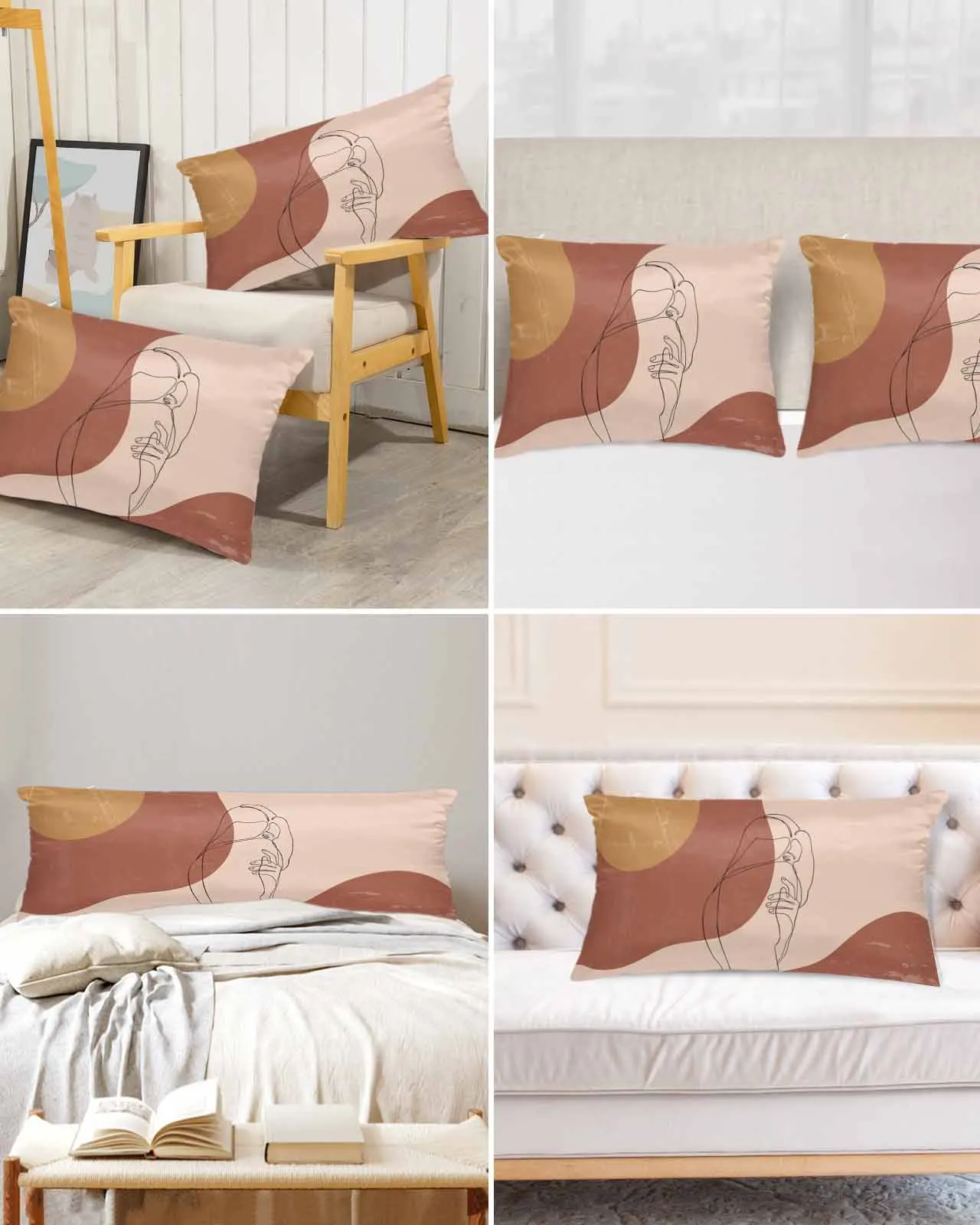 Simple Mid Century Lines Fashion Art Bed Satin Pillowcase Sofa Pillow Cover Case Bedroom Satin Cushion Covers Home Decor
Simple Mid Century Lines Fashion Art Bed Satin Pillowcase Sofa Pillow Cover Case Bedroom Satin Cushion Covers Home Decor