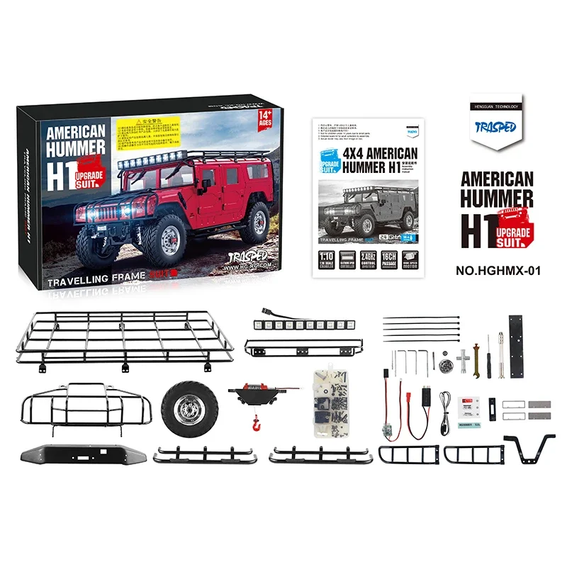 HG P415 Обновленная часть 1/10 Civilian Version Моделирование HUMMER Внедорожник для скалолазания Радиоуправляемая модель с дистанционным управлением Автомобильные аксессуары
HG P415 Обновленная часть 1/10 Civilian Version Моделирование HUMMER Внедорожник для скалолазания Радиоуправляемая модель с дистанционным управлением Автомобильные аксессуары