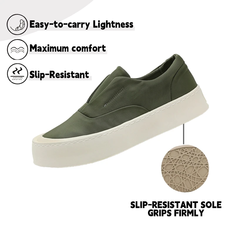 Fipatbu/летняя повседневная мужская обувь, модная и дышащая однотонная прогулочная обувь на плоской подошве, удобная нескользящая обувь с круглым носком
Fipatbu/летняя повседневная мужская обувь, модная и дышащая однотонная прогулочная обувь на плоской подошве, удобная нескользящая обувь с круглым носком