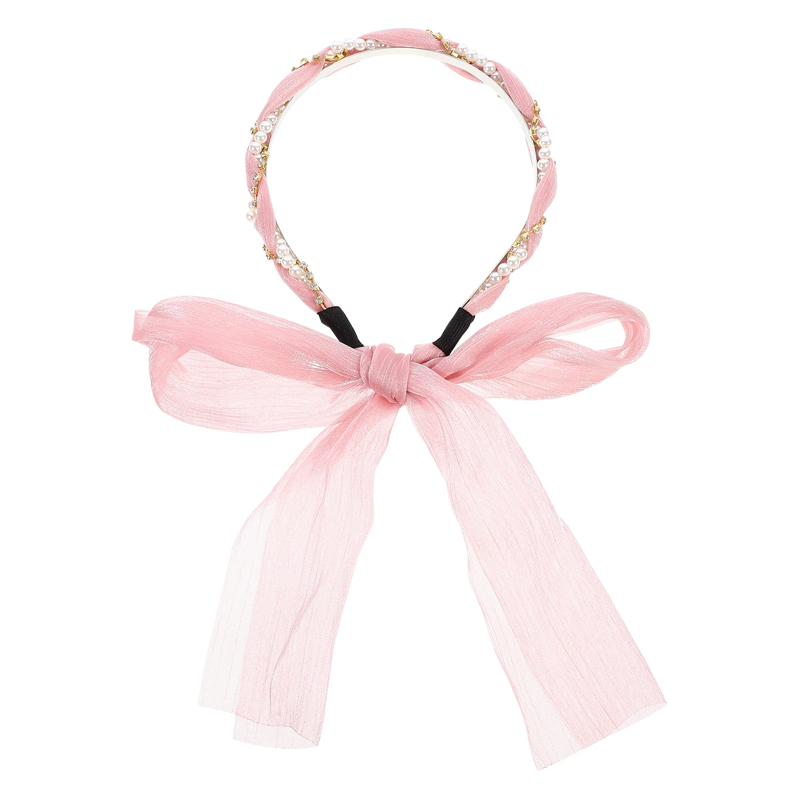 1pc Bow Headband Soft Elastic Makeup Women Hairband Face Washing Headdress For Girls Adorable Head Wrap Ribbon Pearl Decor Hair
1pc Bow Headband Soft Elastic Makeup Women Hairband Face Washing Headdress For Girls Adorable Head Wrap Ribbon Pearl Decor Hair