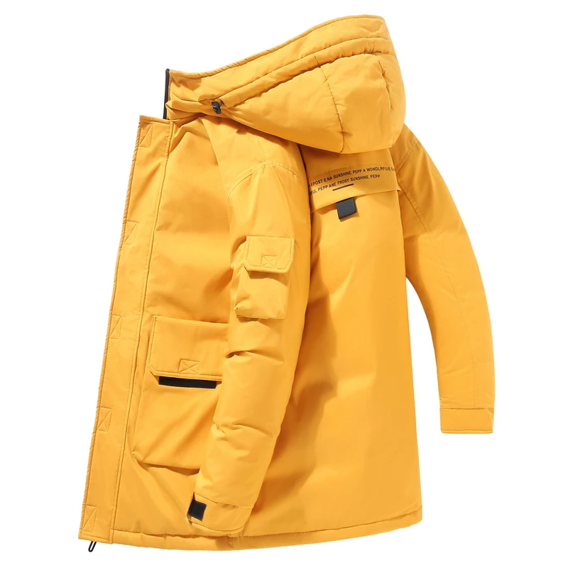 New 059 Men's Workwear down Jacket Winter Outerwear for High School And Junior High Students Trendy Mid-Length Polyester Fiber
New 059 Men's Workwear down Jacket Winter Outerwear for High School And Junior High Students Trendy Mid-Length Polyester Fiber