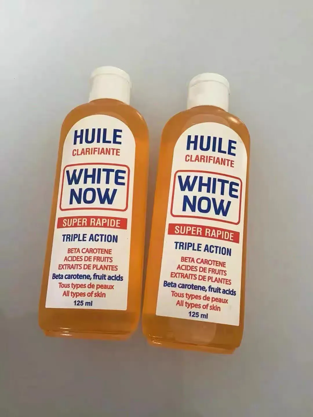 White Now Huile Clarifiante Serum 125ml Skin Clarifying Oil for Brighter Complexion Deep Hydration Treatment
White Now Huile Clarifiante Serum 125ml Skin Clarifying Oil for Brighter Complexion Deep Hydration Treatment