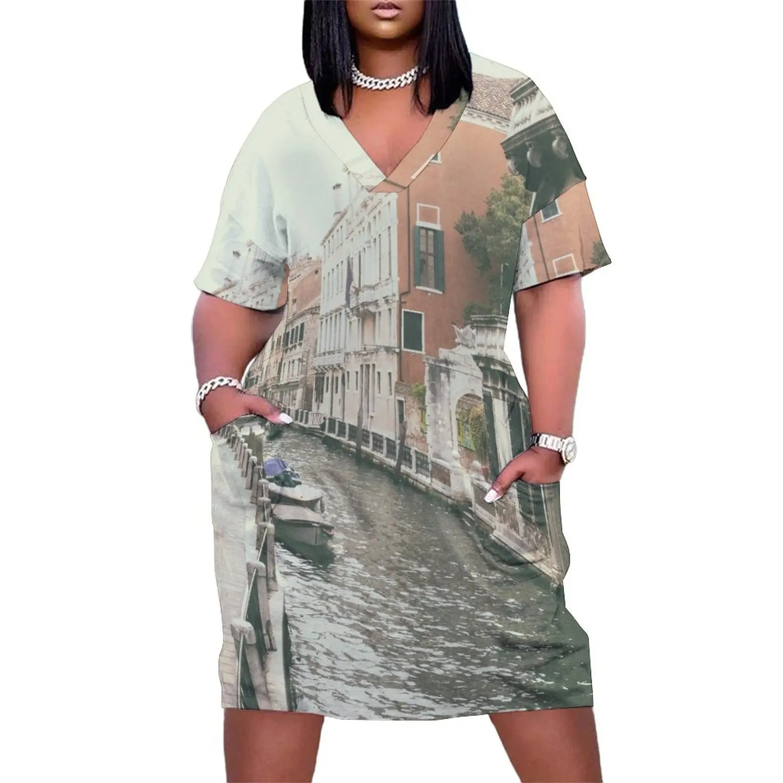 Venice canal in Italy Loose Pocket Dress dresses for special events clothing women summer 2025
Venice canal in Italy Loose Pocket Dress dresses for special events clothing women summer 2025