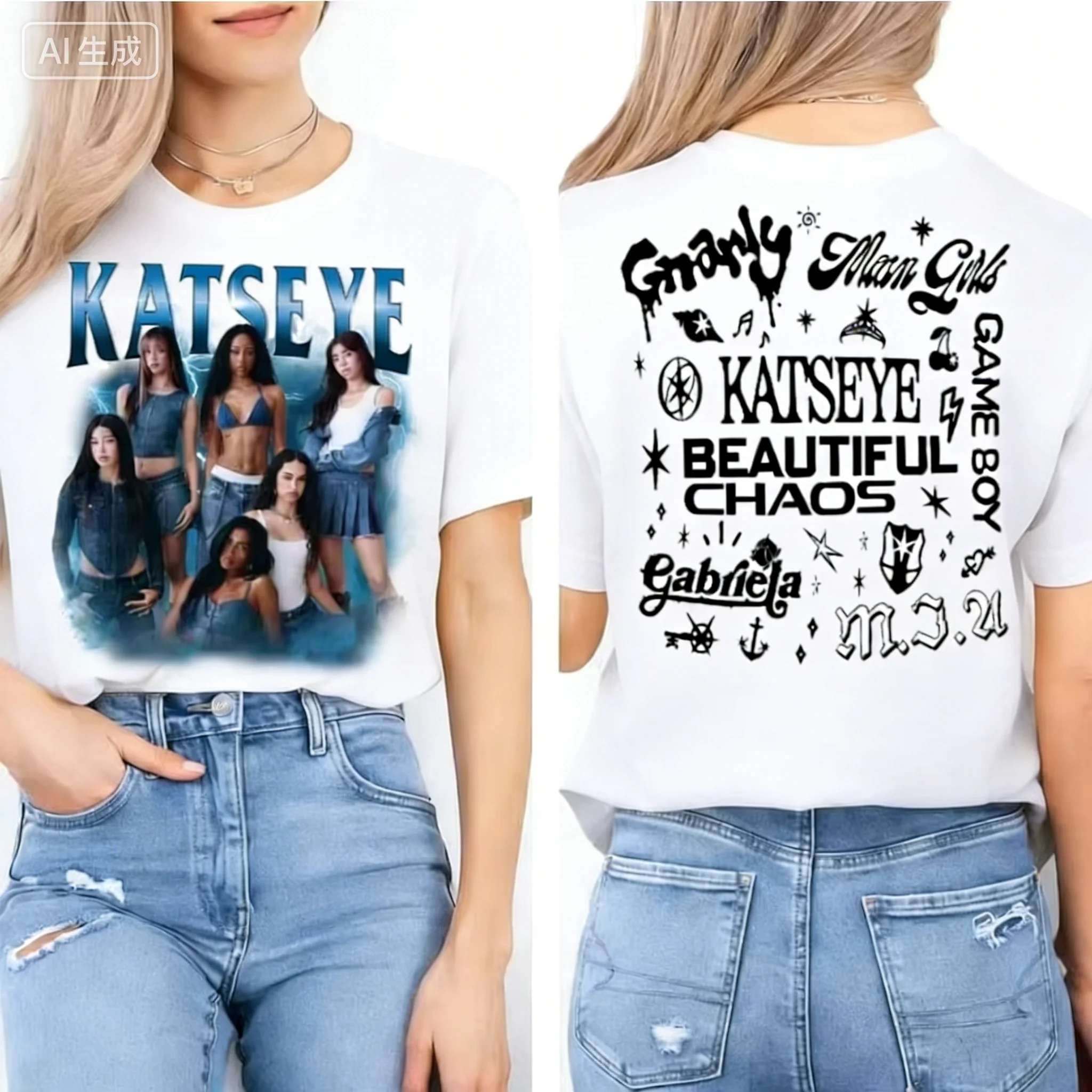 Sided Katseye The Beautiful Chaos Cotton T-shirt Women Men Shirt Katseye Gnarly Shirt Pop Band Tee Beautiful Chaos Gift Idea
Sided Katseye The Beautiful Chaos Cotton T-shirt Women Men Shirt Katseye Gnarly Shirt Pop Band Tee Beautiful Chaos Gift Idea
