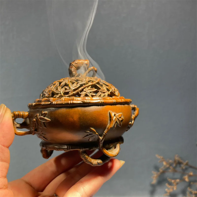 BoxWood carving Plate Incense Burner Antique Incense Burner Home Indoor Tea Ceremony Aromatherapy Solid Wood Carve Craft
BoxWood carving Plate Incense Burner Antique Incense Burner Home Indoor Tea Ceremony Aromatherapy Solid Wood Carve Craft