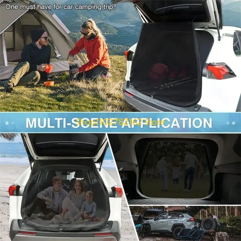 547B Car Camping Tailgate ShadeBreathable Car Camping Net Mesh Rear Shades for Preventing Bugs Mosquitoes Durable UVSun
547B Car Camping Tailgate ShadeBreathable Car Camping Net Mesh Rear Shades for Preventing Bugs Mosquitoes Durable UVSun