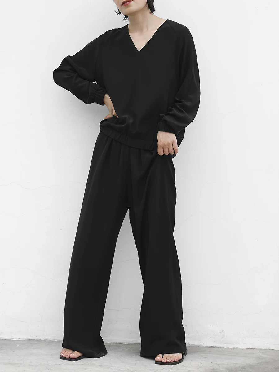 JUZININE Silk Long Sleeve Shirt Double Gauze Silk Loose Summer Thin V-neck Top Women's Premium Fashion Original Desi...
JUZININE Silk Long Sleeve Shirt Double Gauze Silk Loose Summer Thin V-neck Top Women's Premium Fashion Original Desi...