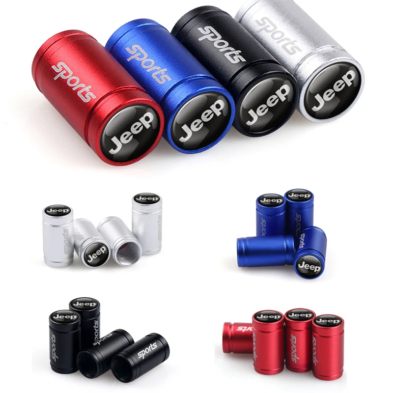 4Pcs Car Wheel Tire Valve Stem Caps Cover Auto Styling Accessories For Jeep Grand Cherokee Wrangler Renegade Compass Gladiator
4Pcs Car Wheel Tire Valve Stem Caps Cover Auto Styling Accessories For Jeep Grand Cherokee Wrangler Renegade Compass Gladiator