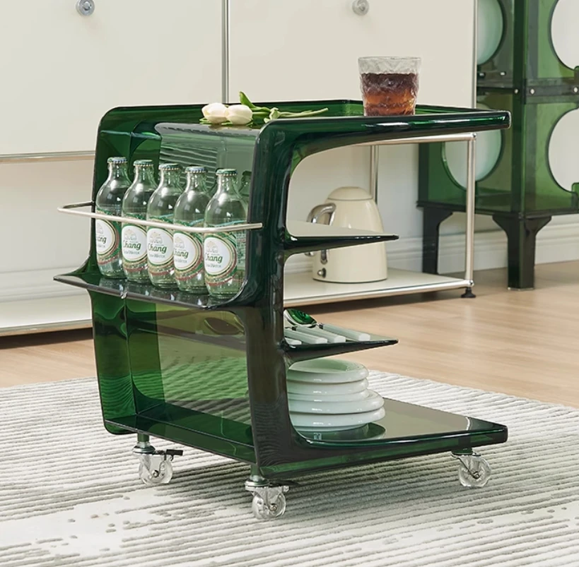 Wholesale Sofa Side Table Movable Acrylic Cart Creative Second-hand Bedside Cabine
Wholesale Sofa Side Table Movable Acrylic Cart Creative Second-hand Bedside Cabine