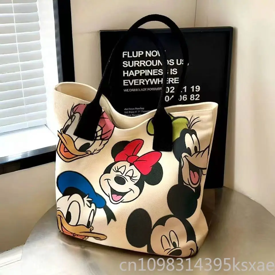 Disney Tote Bag Large Capacity Canvas Cartoon for Women Shopping Beach Picnic Lunch Work Travel Daily Use Shoulder Handbag
Disney Tote Bag Large Capacity Canvas Cartoon for Women Shopping Beach Picnic Lunch Work Travel Daily Use Shoulder Handbag