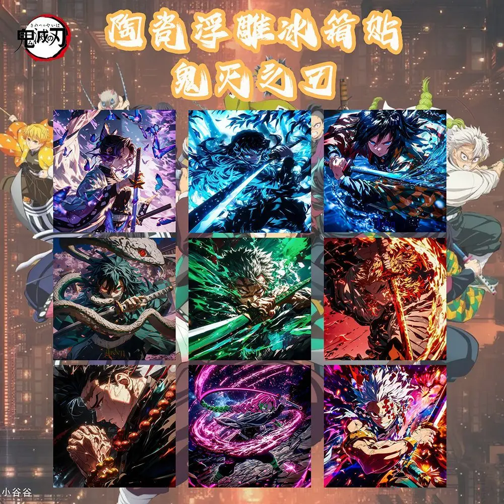 Anime Demon Slayer: Kimetsu No Yaiba Tanjiro Nezuko Three-dimensional Refrigerator Magnet Magnetic Decorative Creative Ceramics
Anime Demon Slayer: Kimetsu No Yaiba Tanjiro Nezuko Three-dimensional Refrigerator Magnet Magnetic Decorative Creative Ceramics