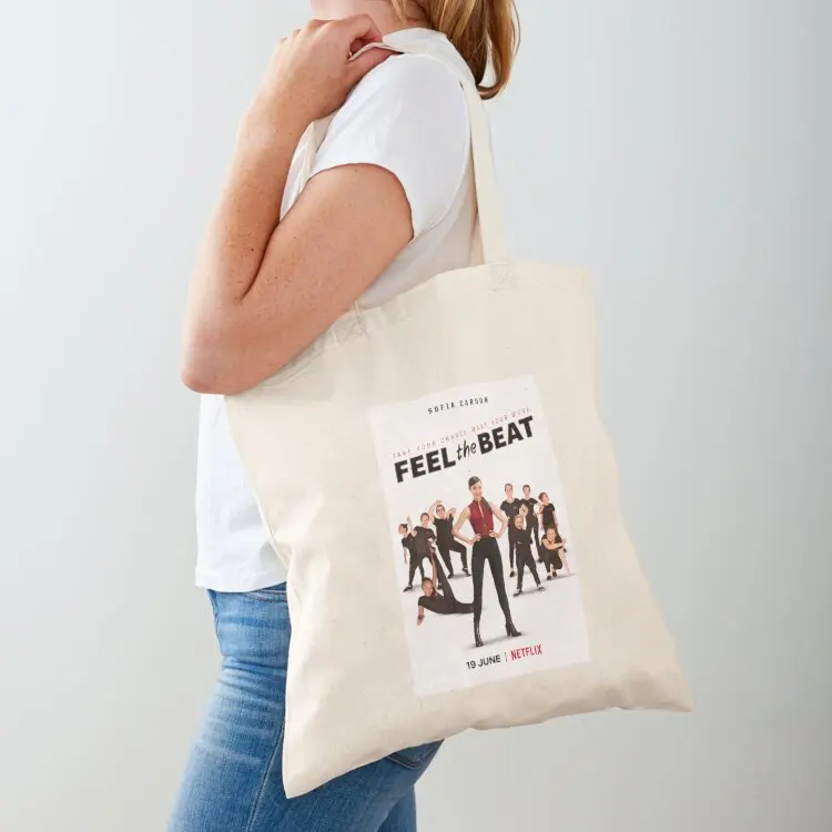 feel the beat poster sofia carson Tote Bag reusable shopping bags personalized tote bag shopping bag Canvas for women
feel the beat poster sofia carson Tote Bag reusable shopping bags personalized tote bag shopping bag Canvas for women