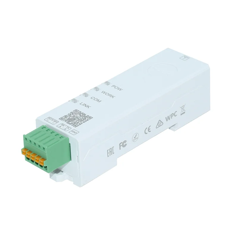 【Livraison Rapide】DIN-Rail Последовательный порт RS485 в Wi-Fi Преобразователь последовательного в двухдиапазонный Wi-Fi USR-DR164 USR-DR164 RS485 Seri
【Livraison Rapide】DIN-Rail Последовательный порт RS485 в Wi-Fi Преобразователь последовательного в двухдиапазонный Wi-Fi USR-DR164 USR-DR164 RS485 Seri